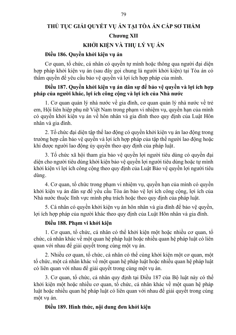 Printed page of the Civil Procedure Code with the article on the form and content of a petition.